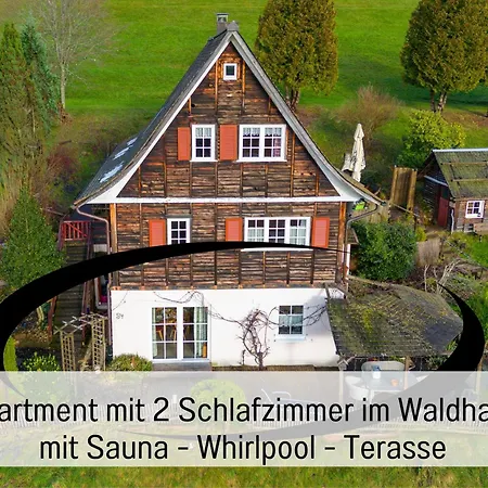 Prázdninový dům Waldhaus: Sauna | Kamin *