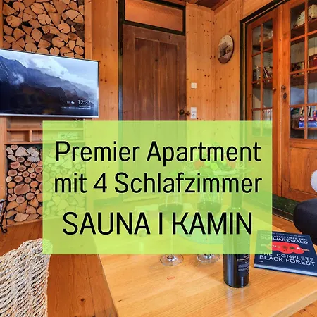 Waldhaus: Sauna | Kamin Alpirsbach